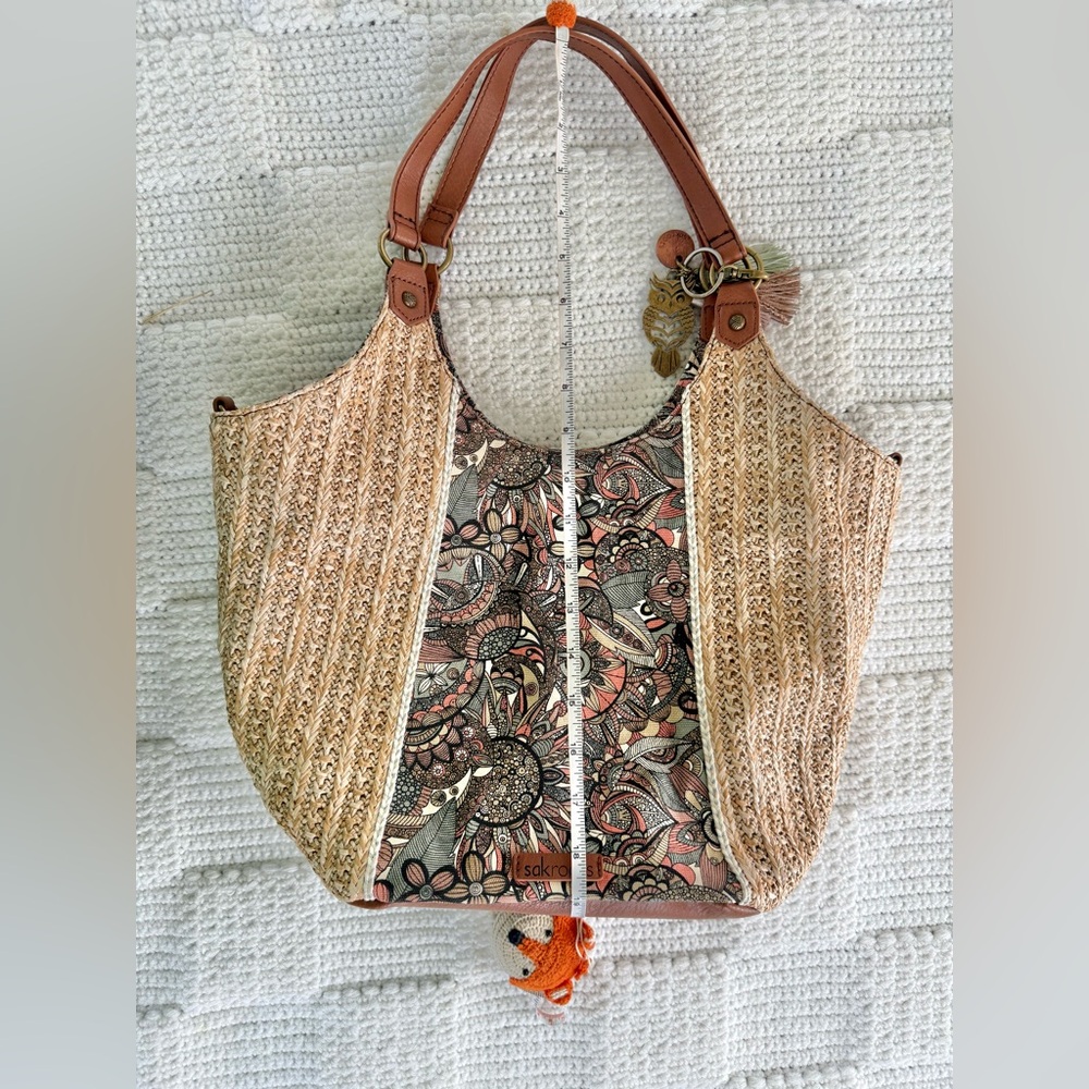 Sakroots Roma Straw Purse - Picture 14 of 16